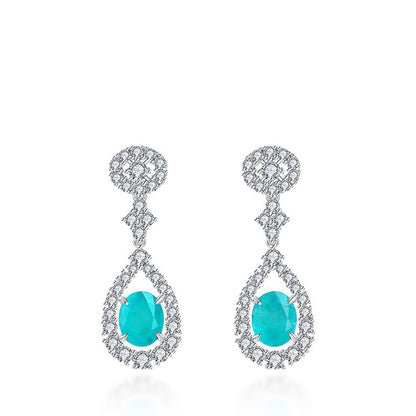 Ladies Fashion Personality Christmas Gift Box Earrings