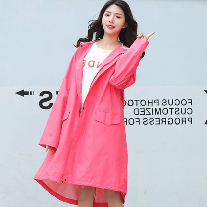 Full body zipper waterproof jacket