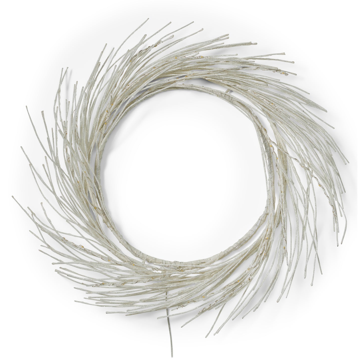 24 Inch Paper Wreath With LED Light