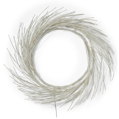 24 Inch Paper Wreath With LED Light