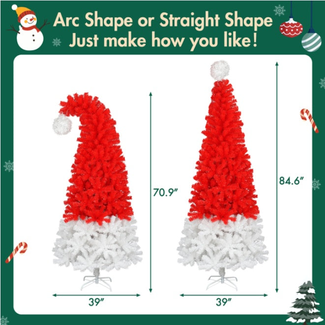 6FT Artificial Christmas Tree With LED Light