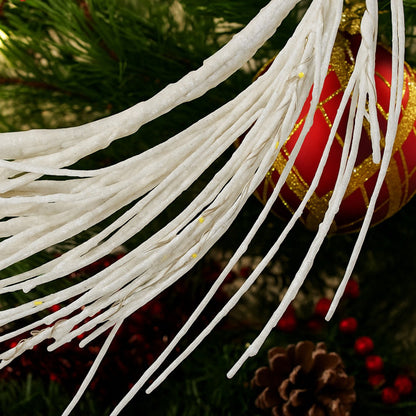 24 Inch Christmas Wreath With LED Lights Battery Operated Front Door Decorations For Indoor Outdoor Festive Holiday Garland FBA Shipment