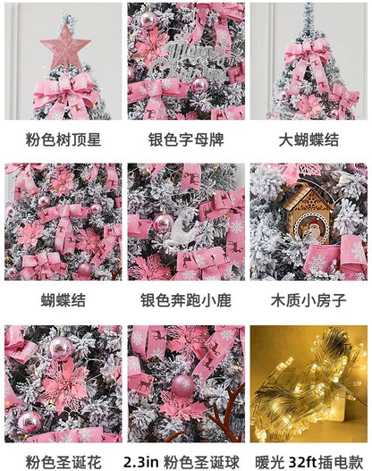 Christmas Bows For Tree, Christmas Tree Topper Bowknot With Streamers Ribbon, Christmas Tree Decoration Hanging Ornaments For Xmas New Year Holiday Door Home Decor