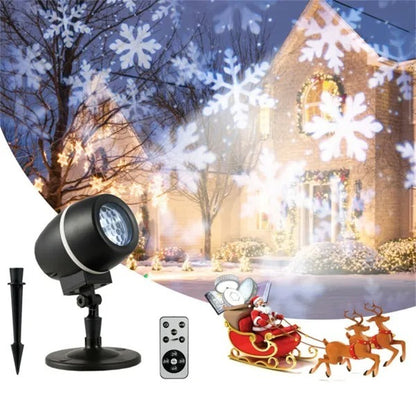 Christmas Snowflake LED Floodlight